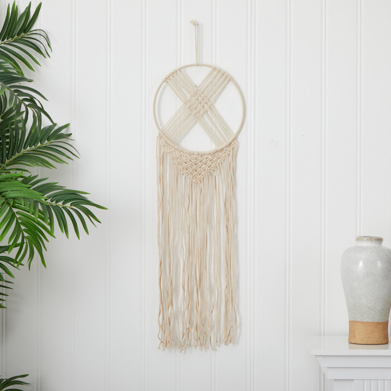 Handmade Wall Decor on Fabric