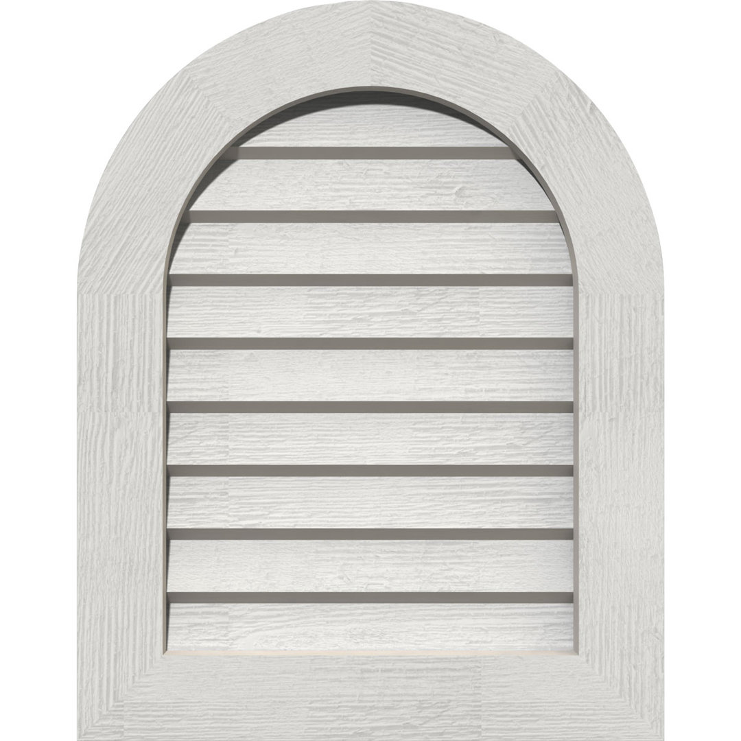 Ekena Millwork Wood Louver / Gable Vent Ekena Millwork Size (Frame & Rough 