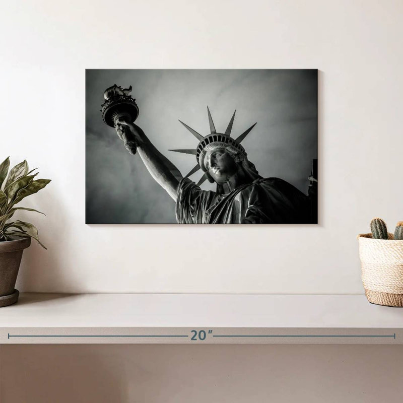 Statue de la liberté Nicci, H 8 po x l 12 po