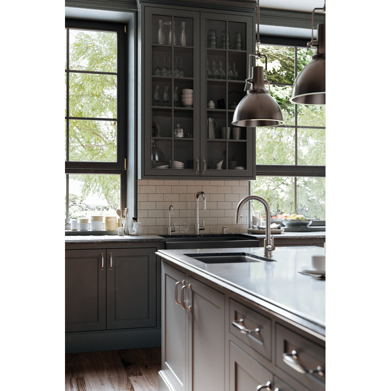 Holborn™ Pull-Down Single Handle Kitchen Faucet, Polished Nickel