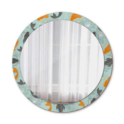 Huldar Glass Flat Wall Mirror