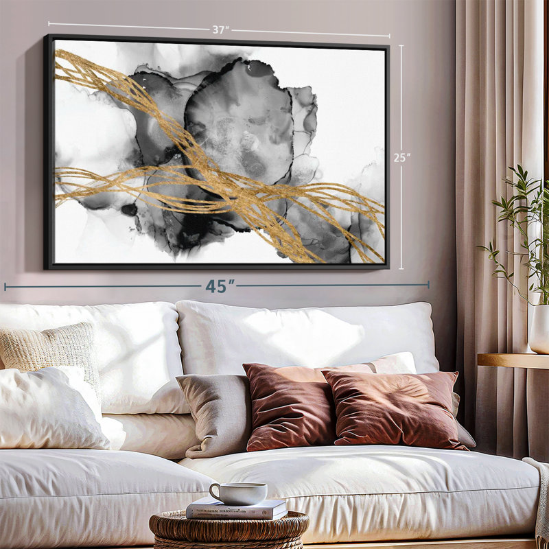 Matrix Undulation I Canvas Print, 25" H x 37" W