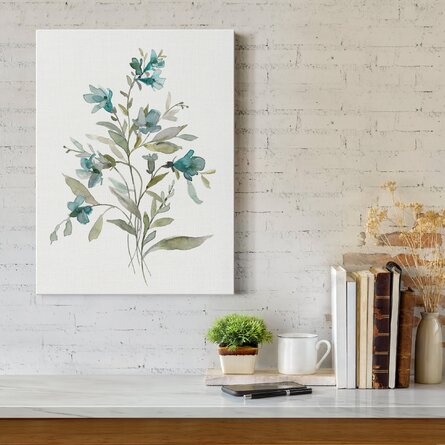 Linen Botanical III- Premium Gallery Wrapped Canvas - Ready To Hang