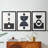 Eclipse I  -Custom Framed  Premium Print W Matt - 3 Pieces-1830564698-1830564676
