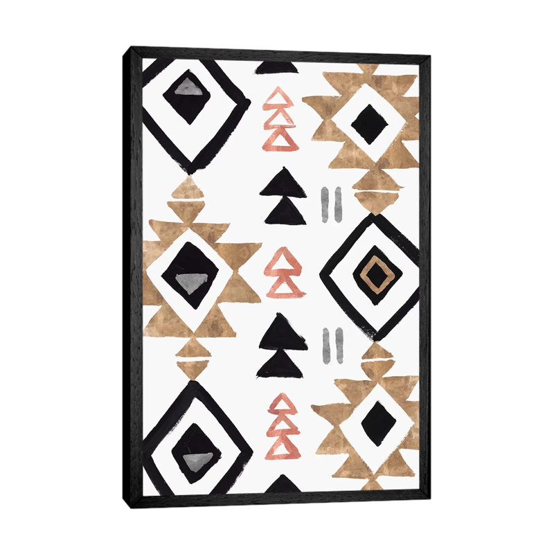 Rhythemics III by Ashley Bradley - Print on Canvas, Black Framed, 152.5 cm H x 101.5 cm W