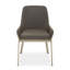 Hazbie 49cm H Upholstered Parsons Chair in Grey