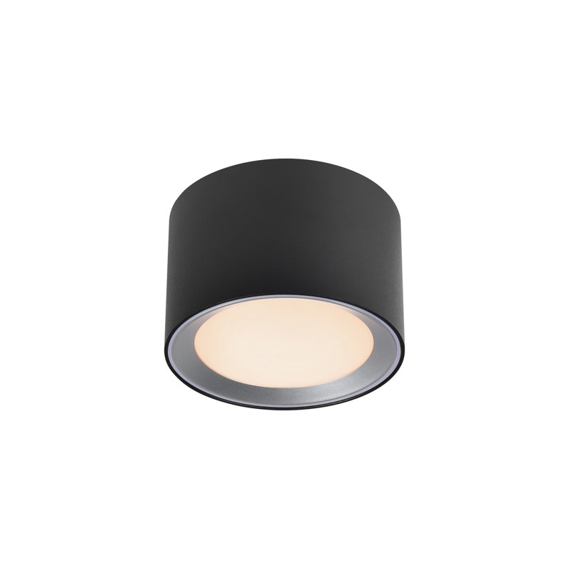 Flush Mount, Black