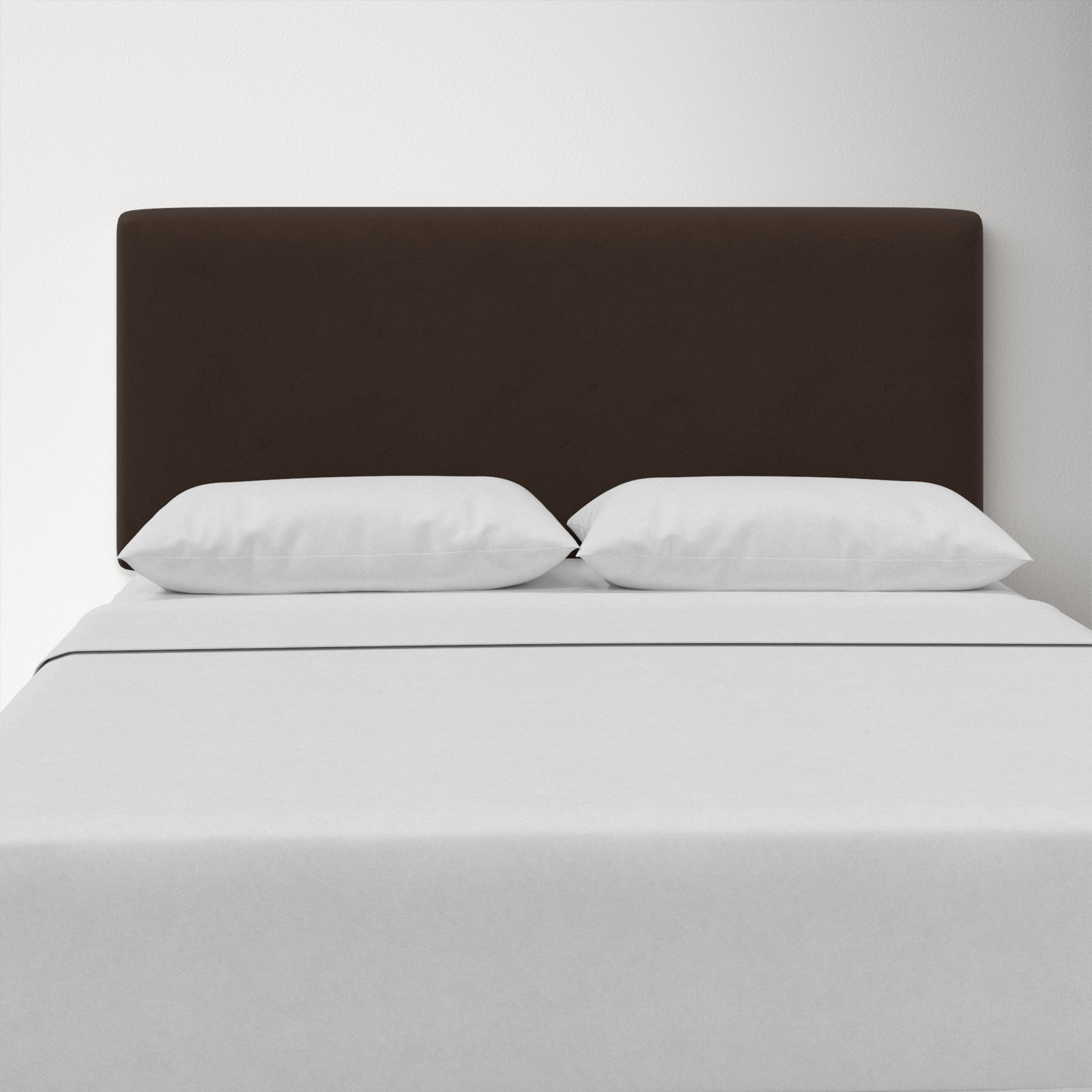 Eisley Upholstered Headboard, Queen, Classic Chocolate Velvet