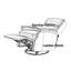 Fauteuil inclinable et pivotant en cuir véritable l 29,6 po Manning-51410