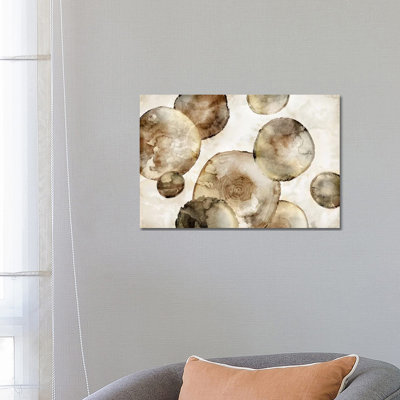 Tree Rings by Edward Selkirk - Wrapped Canvas Painting