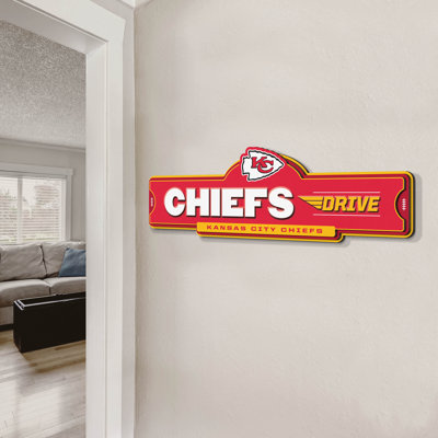 NFL Kansas City Chiefs Street Sign