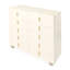 Commode 10 tiroirs Fantosini - perle crémeuse