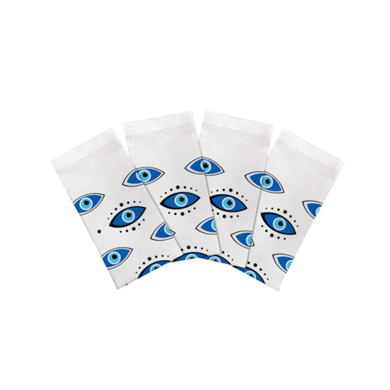 Eyes Cotton Blend Square Napkins