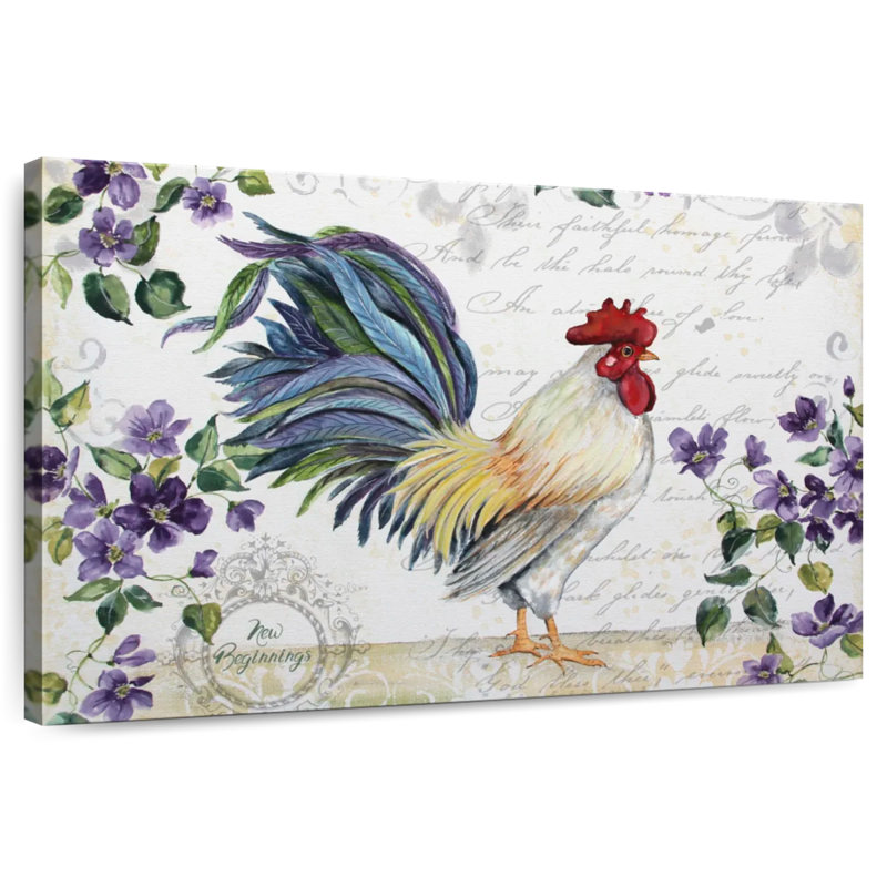 Brampt Seasonal Rooster I, 16" H x 24" W