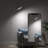 Hanka 70.8'' Brushed Nickel LED Task Floor Lamp