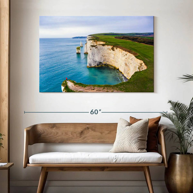 Gillard Old Harry Rocks Cliff, H 32 po x l 48 po
