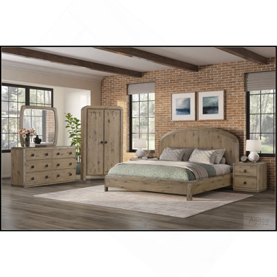 Armoire en chêne noueux anglais