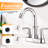 Centerset 2-Handle Bathroom Sink Faucet With Drain Assembly-110240597