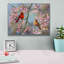 «Spring Cardinals» par Sarah Davis, art mural sur toile-703014828