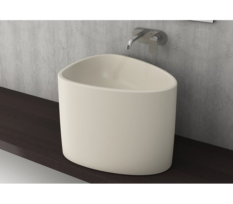 Etna Monoblock Basin - 44x58x44cm 0TH, Matte Jasmine