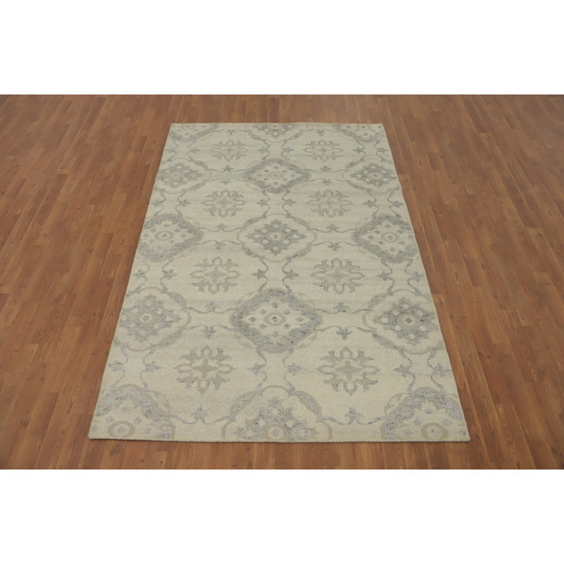 Tapis oriental fait à la main Oushak 5 x 8