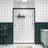 Double Sliding Bathroom Shower Door With Chamfer - Edged Tempered Glass, Stainless Steel Handle, Water Sealing Function Blocking Design