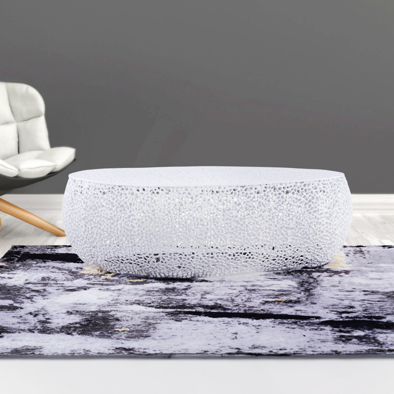 Cindie Coffee Table, White
