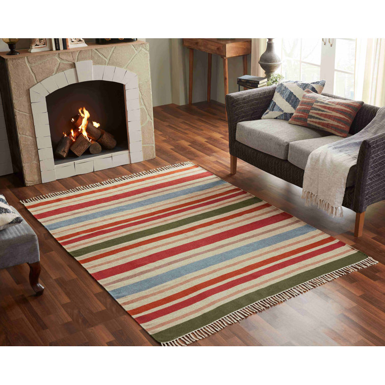 Lamere Wool Striped Indoor Rug