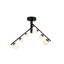 Cypress 2 Arm Opal Glass LED Semi-Flush-1120594628