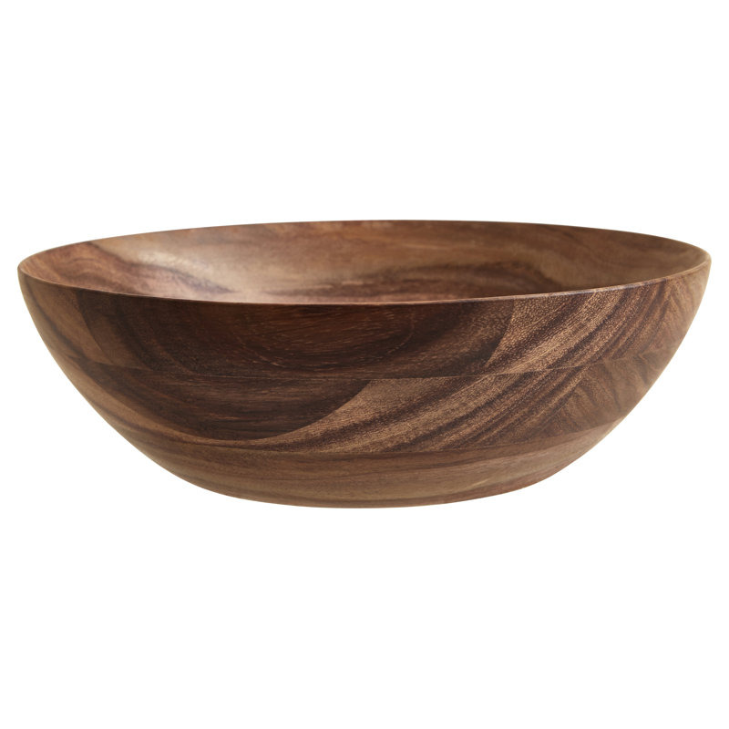 Amiela Wood Decorative Bowl