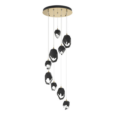 Chrysalis 9 - Light Cluster Geometric Pendant