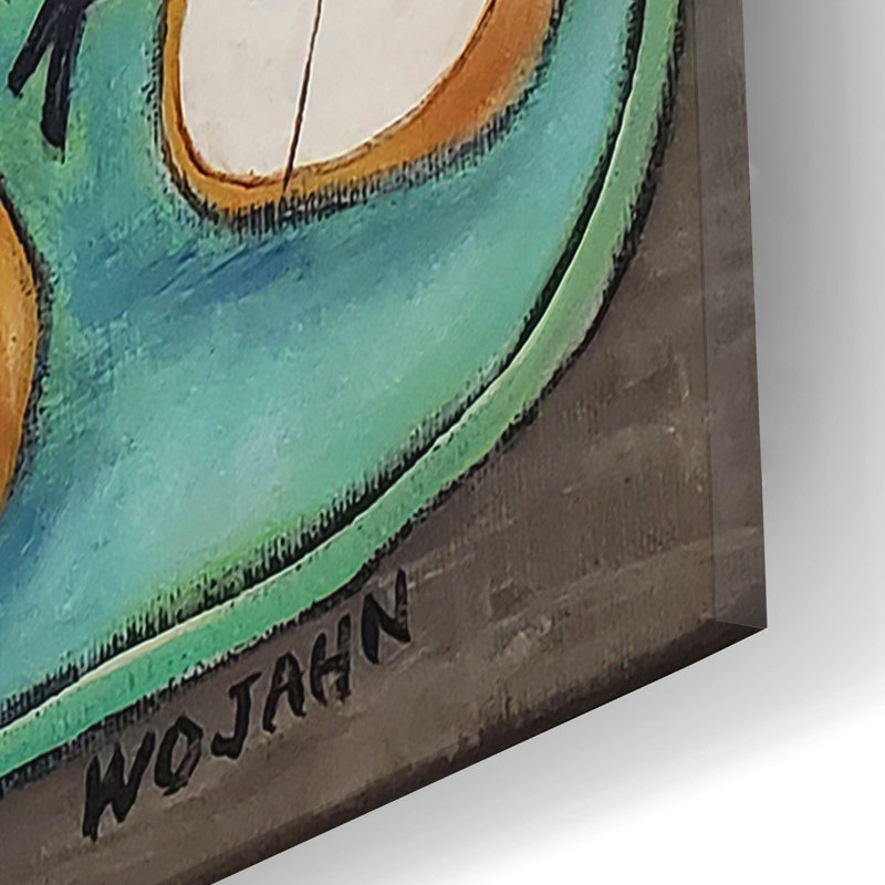 «It's Morning» par Holly Wojhan, art mural en verre acrylique, H 24 po x l 16 po x P 0,2 po
