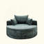 Canapé-lit simple 55 po en chenille éponge, sans assemblage requis, fauteuil-lit moderne moelleux pour le salon, la chambre à coucher, le salon et la salle de projection (pas une chaise pivotante)