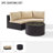Sneed Wicker 3 - Person Patio Conversation Set with Cushions-1175495785
