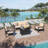 5 - Person Patio Conversation Set with Cushions