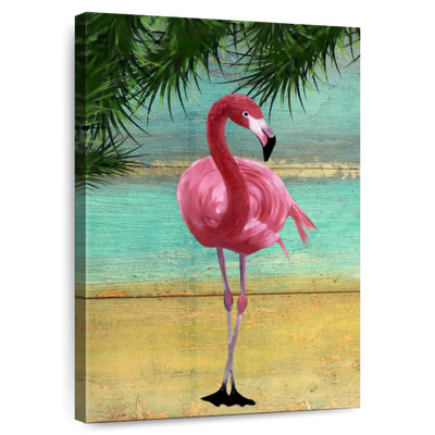 Cadre Brampt flamant rose I