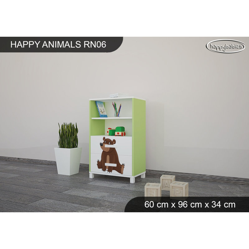 60cm W Kids Cube, Green