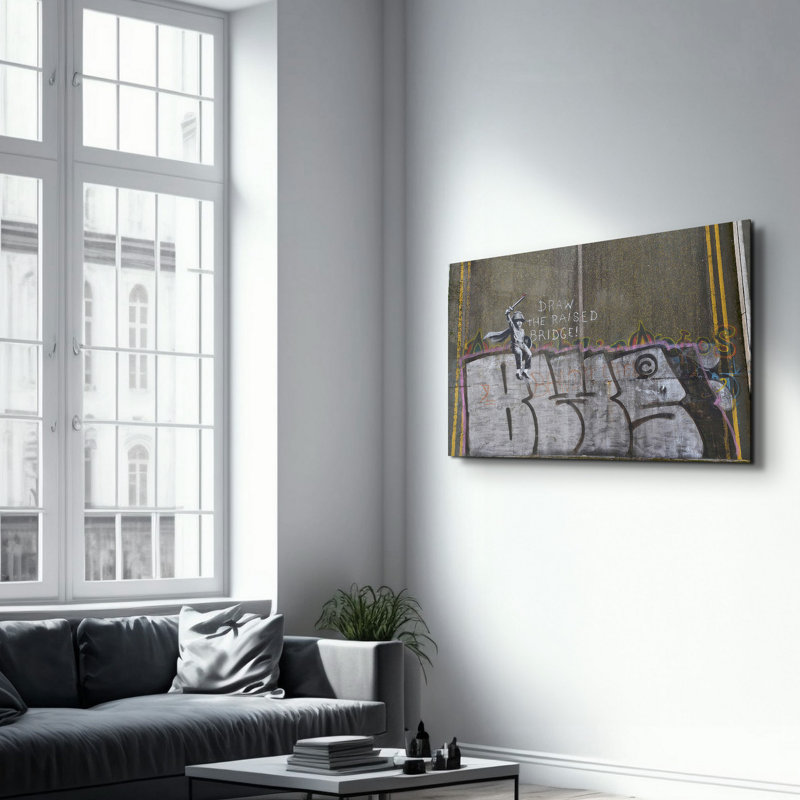 Elegant Tempered Glass Wall Art Painting, 13.8 x 21.7 inches | 100% Tempered Glass, Thickness: 0.16 inches | UV Printed for Vibrant Colors | Perfect for Home Decor, Living Room, & Office Spaces