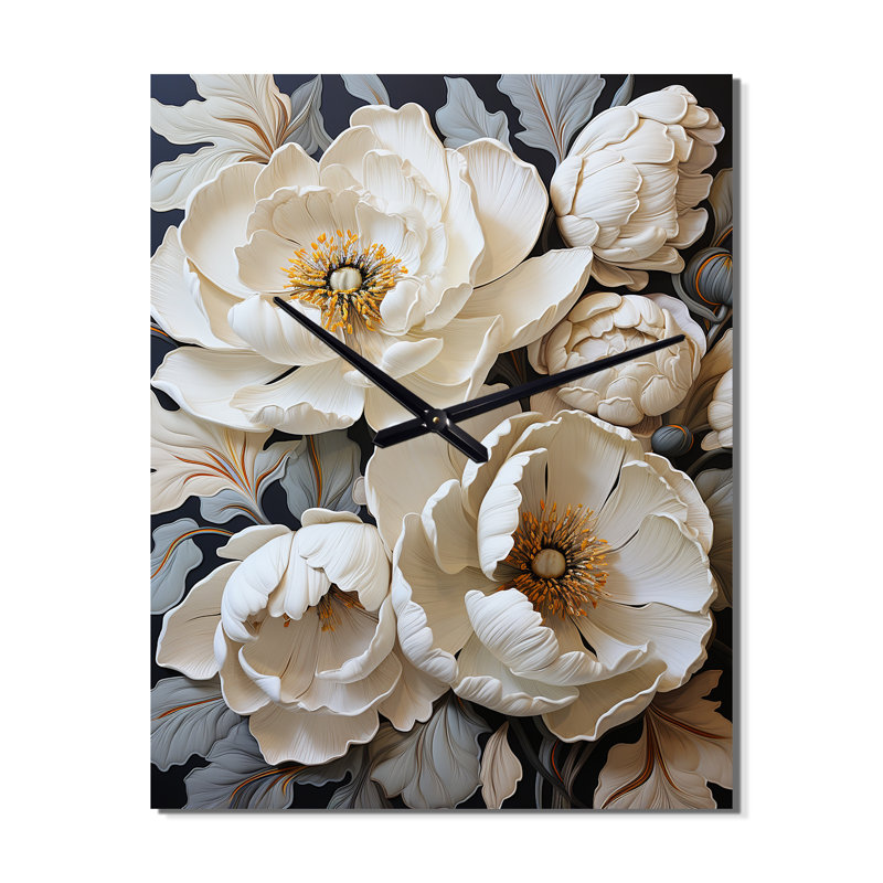 Ingebritt - Horloge murale tulipes, Petit