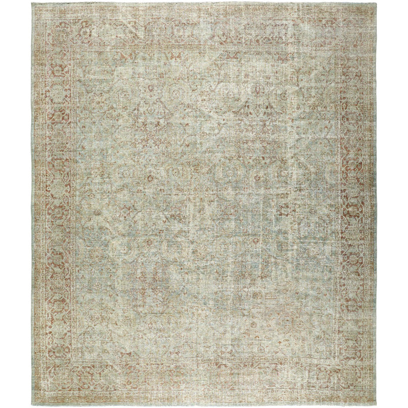 Antique One Of A Kind Handmade Rug