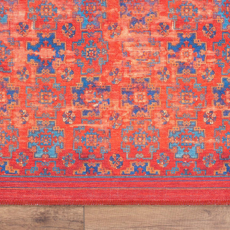 Luxurious Machine Washable Carpet, 100% Polyester, 7.5 x 10.8 Feet | Pile Height: 0.2 Inches, 1850 g/m² | Recycled Poly Cotton Underside, Easy Care, Perfect for Living Room & Bedroom, Soft & Durable Design