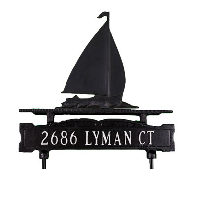 1-Line Lawn Address Sign