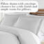 Ensemble de housse de couette en lin gris clair Southshore Fine Linens-1947770596-1947736100