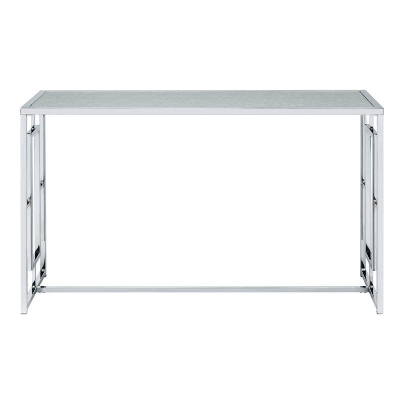 Derinna 48'' Glass Top Console Table