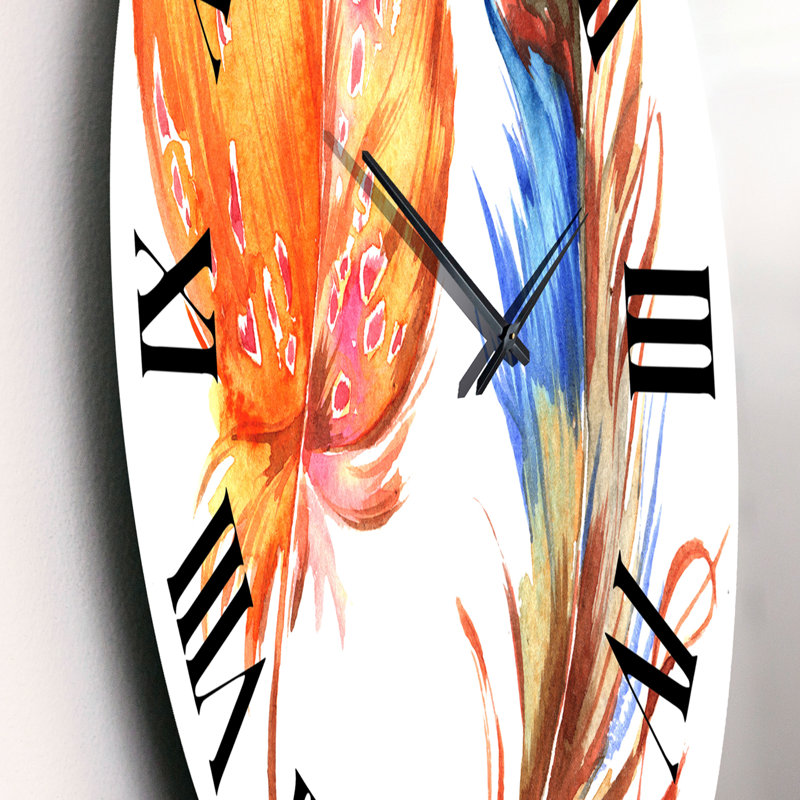 Horloge murale bohème et éclectique, Petit