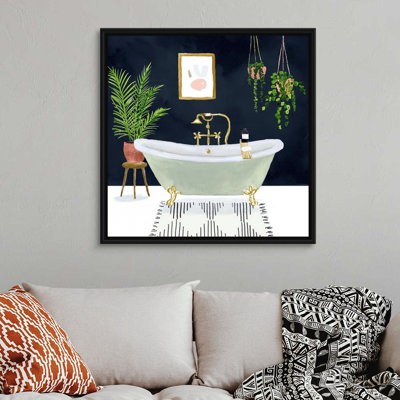 Boho Bath I - reproduction d'art sur toile