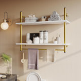 Alisynn Wall Bathroom Shelves