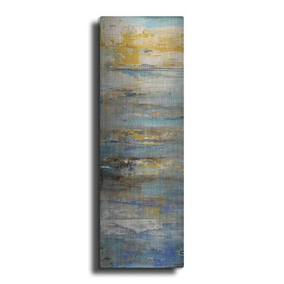 Red Barrel Studio® 'Beyond the Sea I' by Erin Ashley, Metal Wall Art