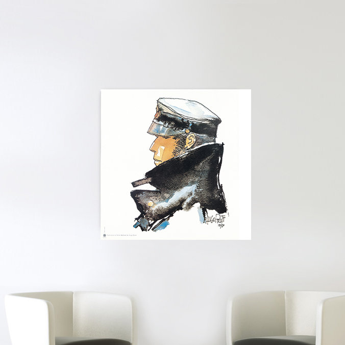 Pratt - No Frame Print on Wood, 70cm H x 70cm W x 1.8cm D