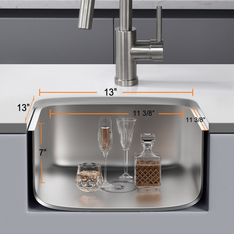 Évier de cuisine 13,2 L